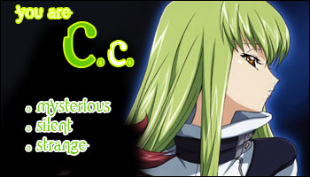 What Code Geass Character Are You? (200 - ) - Forums 