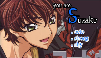 What Code Geass Character Are You? (200 - ) - Forums 