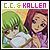 Code GEASS Hangyaku no Lelouch: C.C. &  Kozuki Karen (Kallen Stadtfeld)